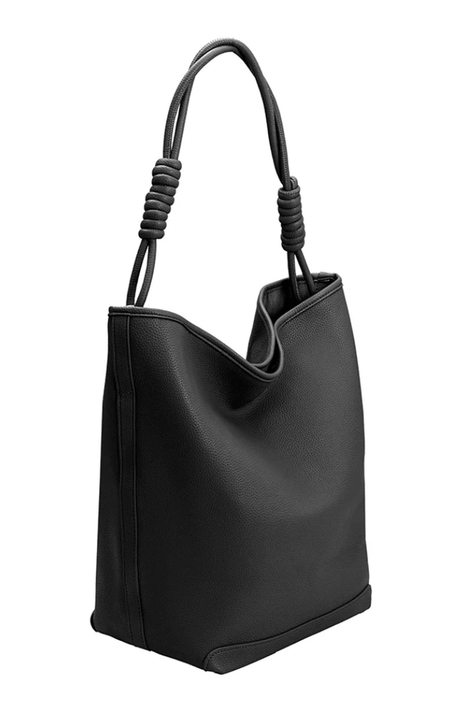 Melie Bianco Adeline Black Large Tote Bag