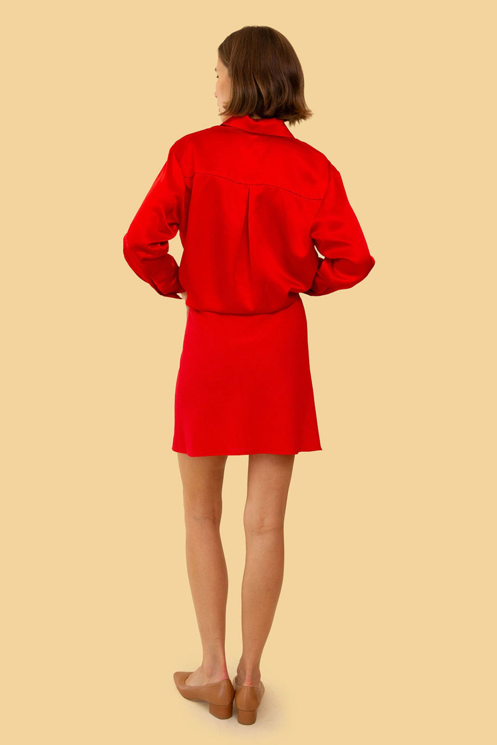 Chelsea Skirt in Red - Whimsy & Row