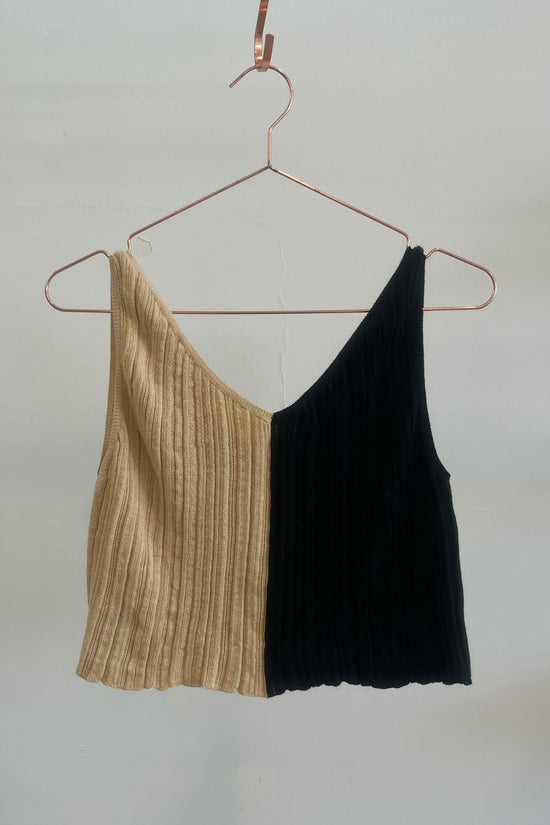 Sample Sale Ollie Top in Latte & Black - Whimsy & Row