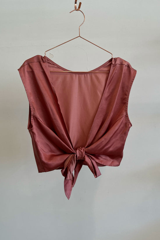 Sample Sale Valentina Top in Silky Rose - Whimsy & Row