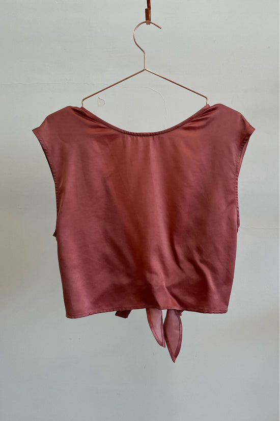 Sample Sale Valentina Top in Silky Rose - Whimsy & Row