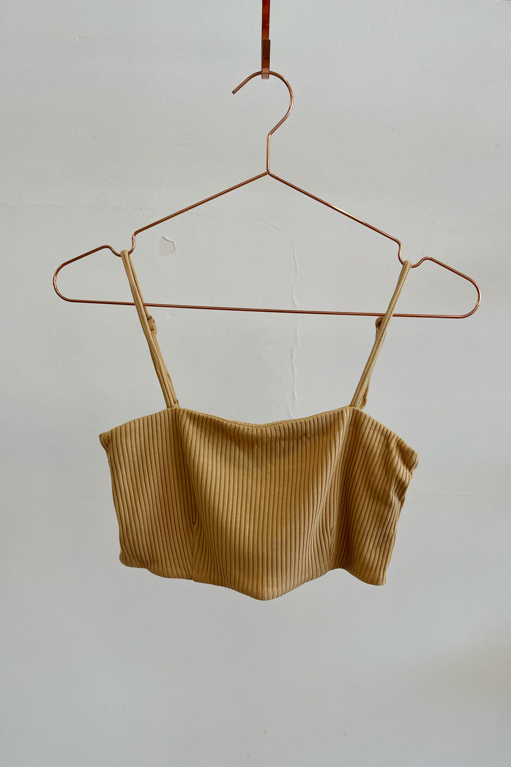 Sample Sale Lennon Crop in Sand - Whimsy & Row