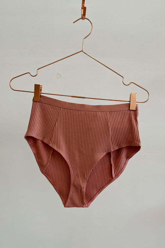 Sample Sale Ana High-Rise Undies in Blush - Whimsy & Row