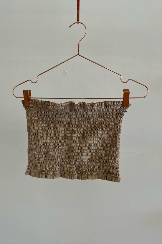 Sample Sale Matilda Top in Champagne Velvet - Whimsy & Row