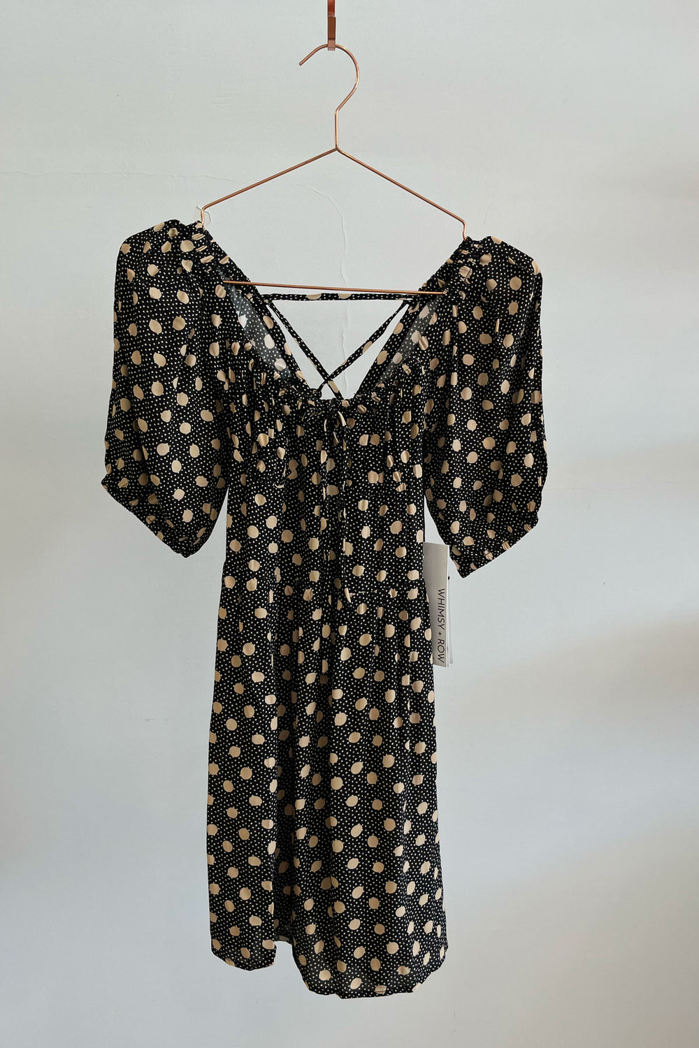 Sample Sale Dena Dress in Dot - Whimsy & Row