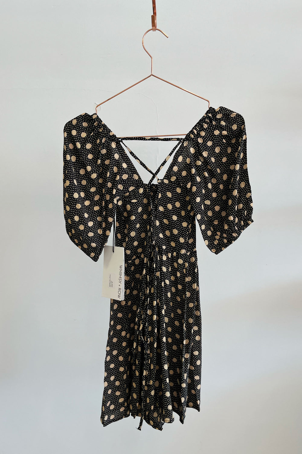 Sample Sale Dena Dress in Dot - Whimsy & Row