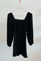 Sample Sale Autumn Dress in Black