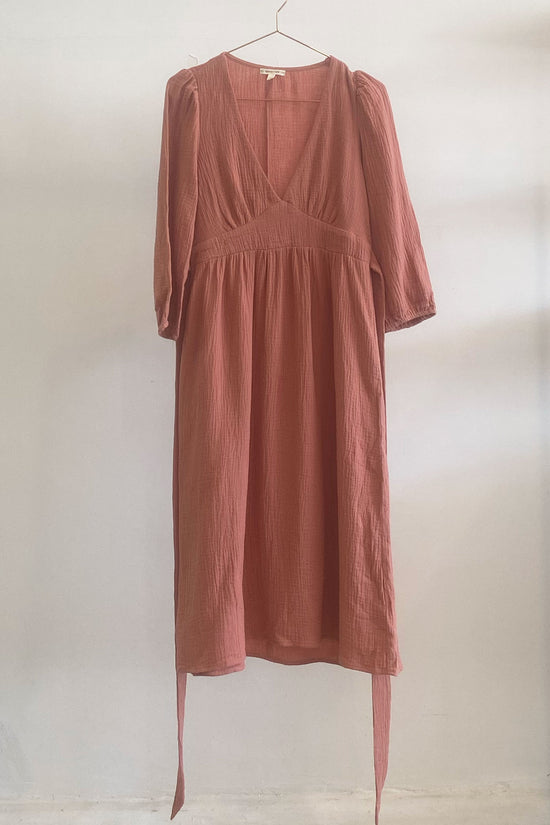 Sample Sale Josie Dress in Terracotta - Whimsy & Row