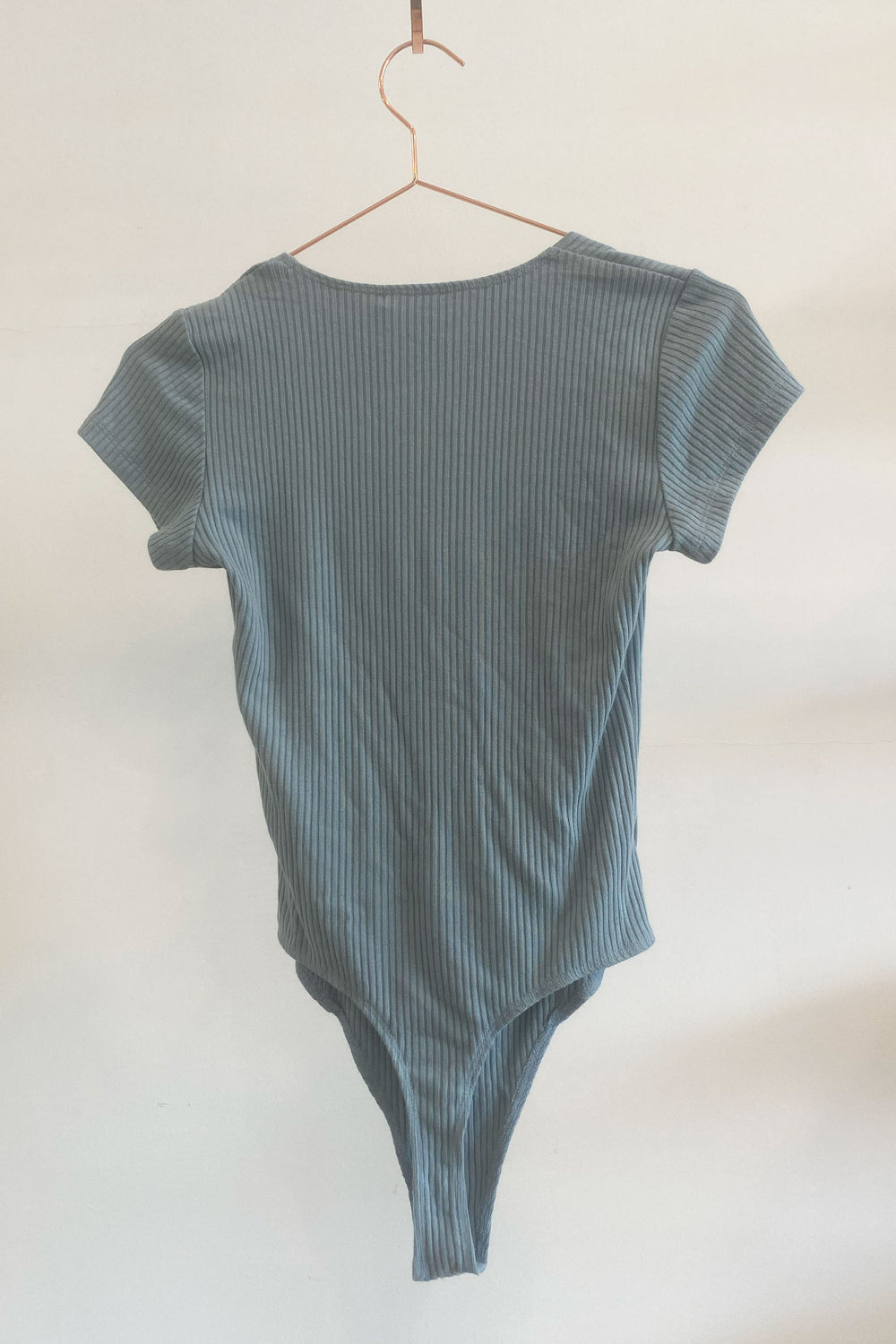 Sample Sale Bodysuit in Blue Rib - Whimsy & Row