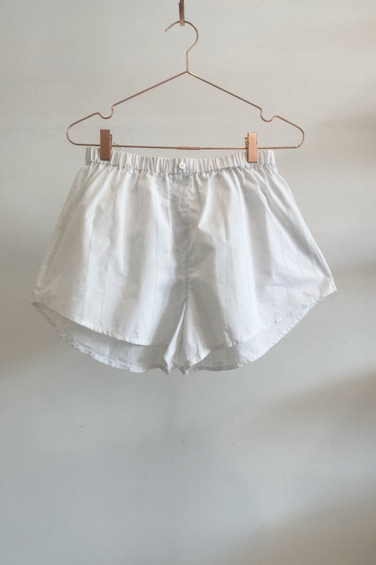 Sample Sale Marissa Short in White Poplin - Whimsy & Row