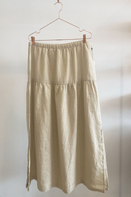Sample Sale Millie Skirt/Dress in Oatmeal Linen - Whimsy & Row