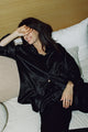 Denise Top in Silky Black