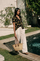 Kira Pant in White Linen