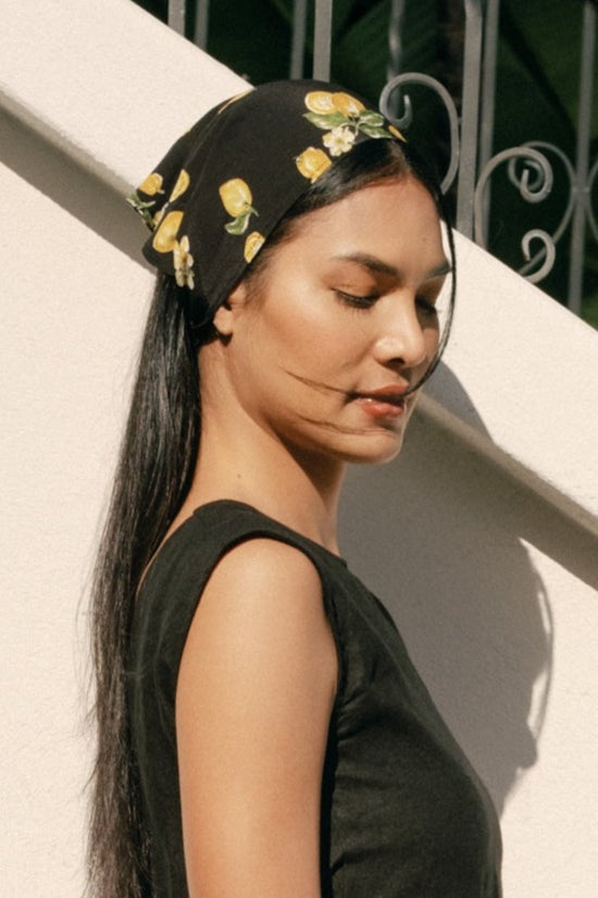 Bandana in Lemons - Whimsy & Row