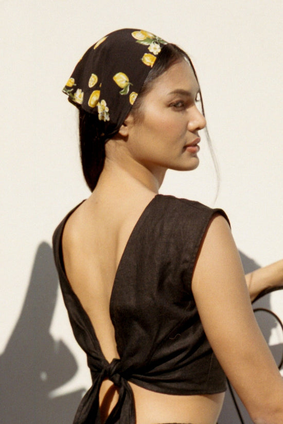 Bandana in Lemons - Whimsy & Row