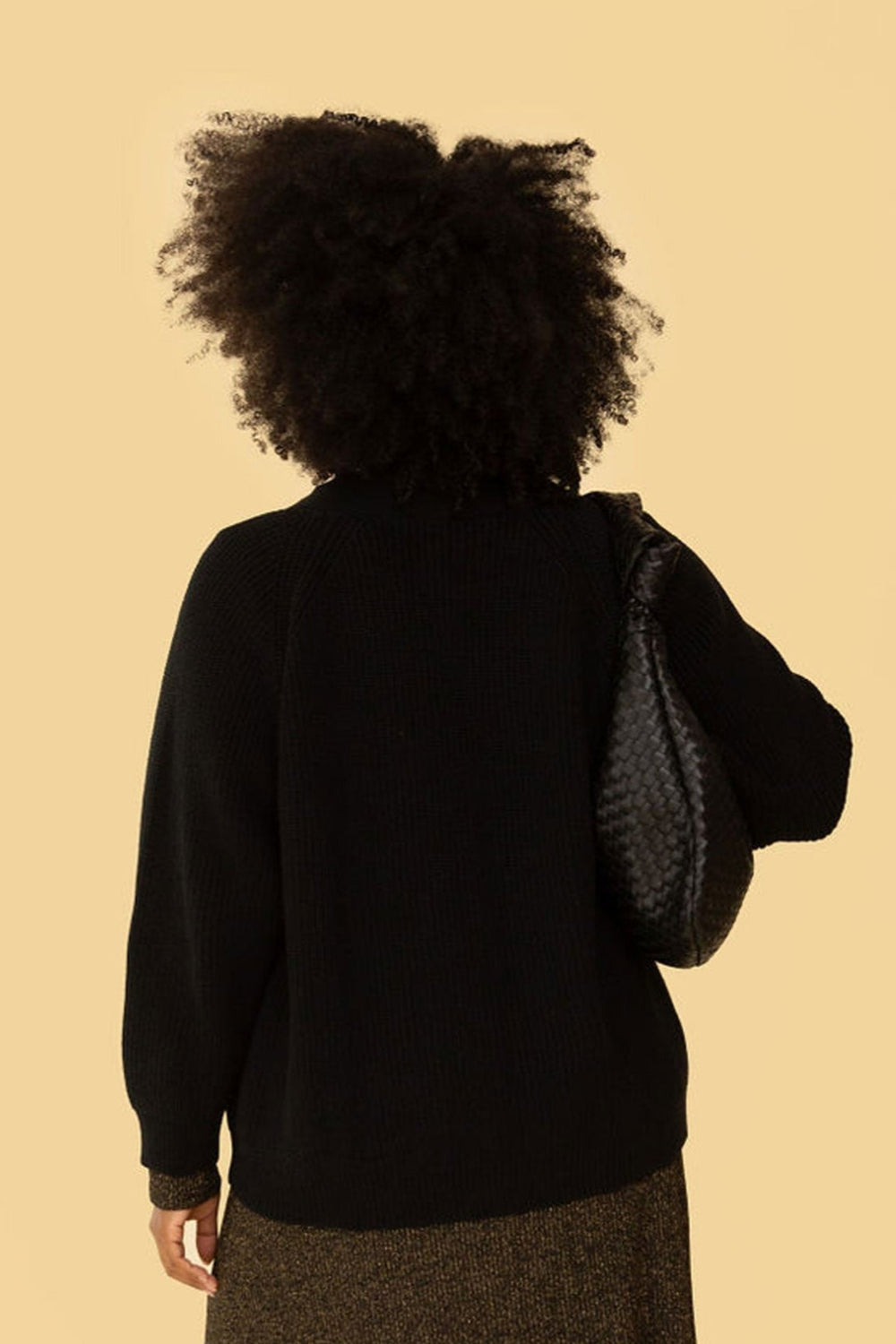 Chloe Cardigan in Black - Whimsy & Row