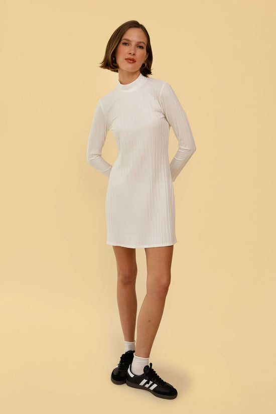 Joanie Dress in Cream - Whimsy & Row