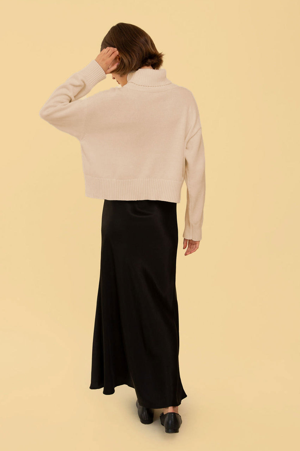 Marni Skirt in Black - Whimsy & Row