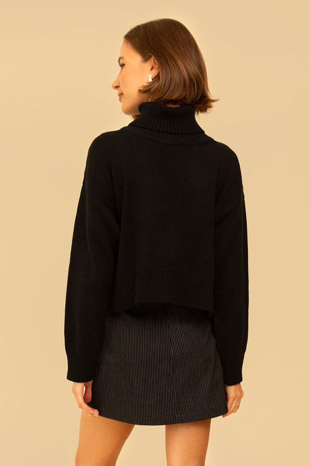 Penelope Pullover in Black - Whimsy & Row