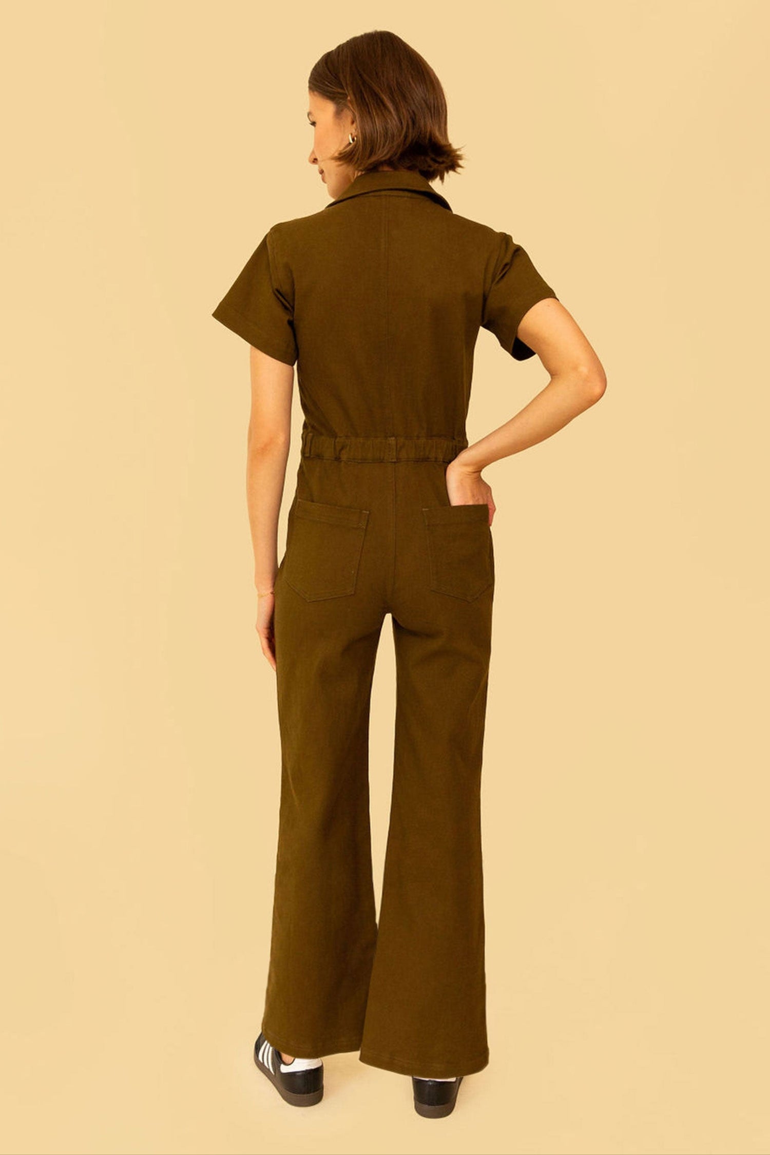 Logan Jumpsuit in Hunter