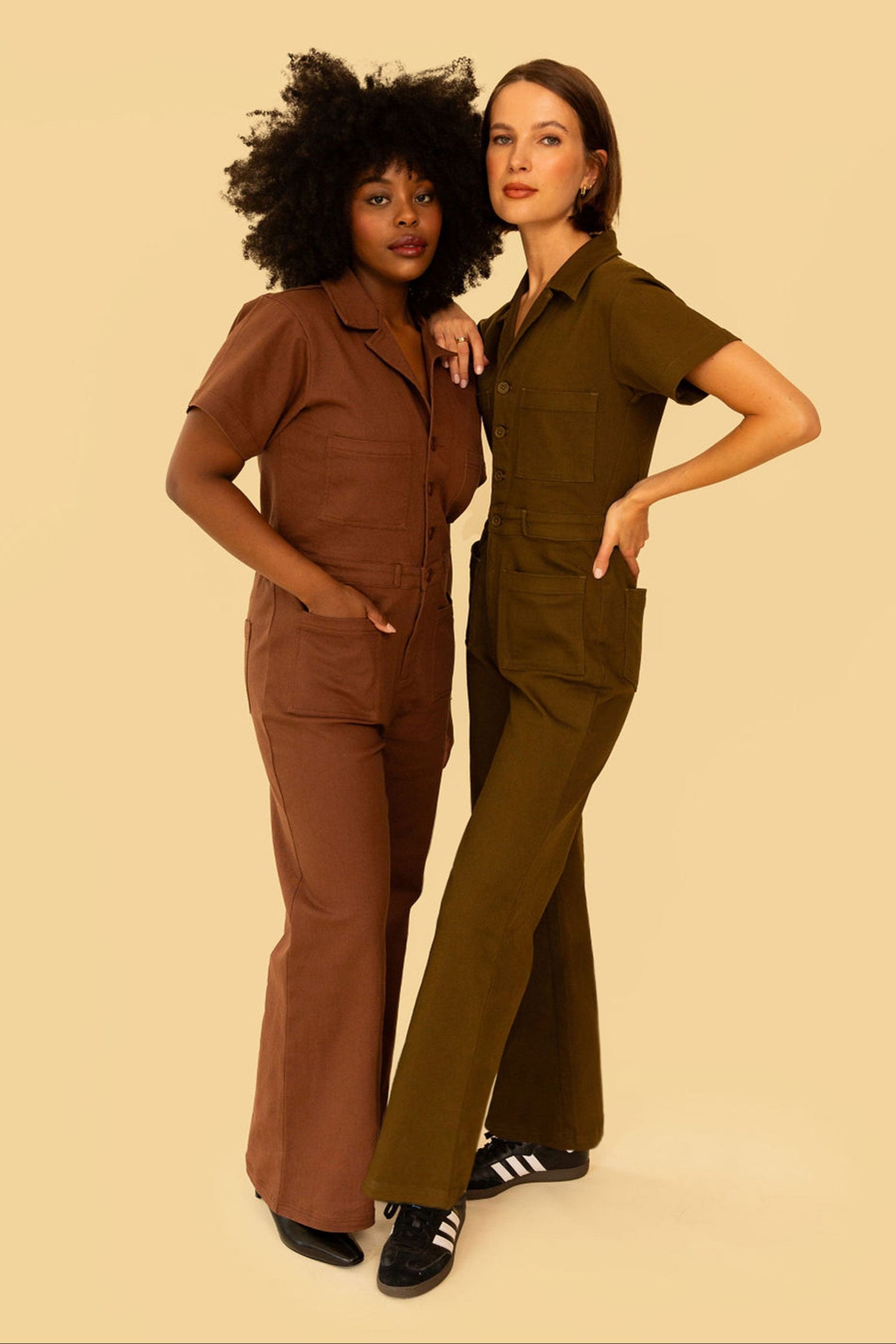 Logan Jumpsuit in Hunter
