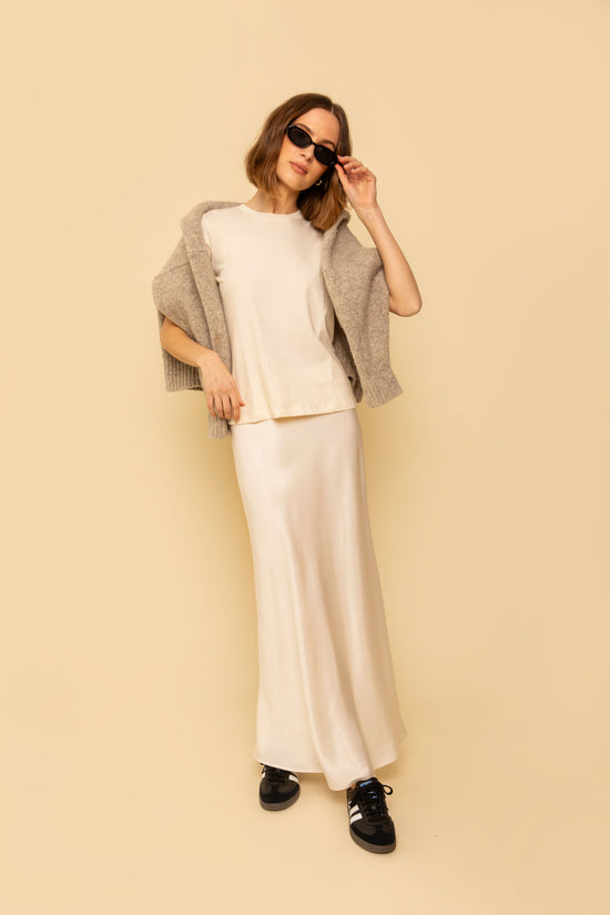 Marni Skirt in Cream - Whimsy & Row