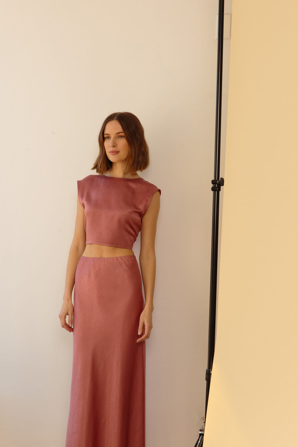 Marni Skirt in Rose - Whimsy & Row