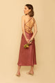 Camille Dress in Silky Rose
