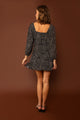 Sample Sale Autumn Dress in Black Checker