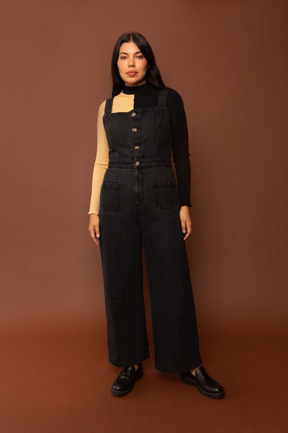 Grace Jumpsuit in Vintage Black - Whimsy & Row