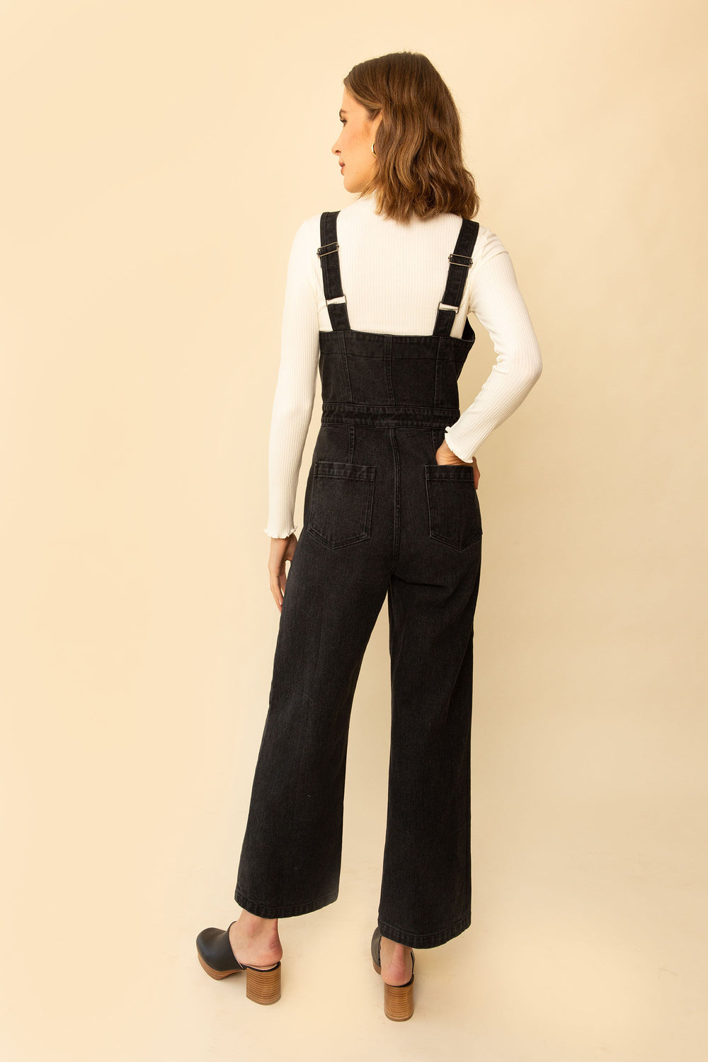 Grace Jumpsuit in Vintage Black - Whimsy & Row