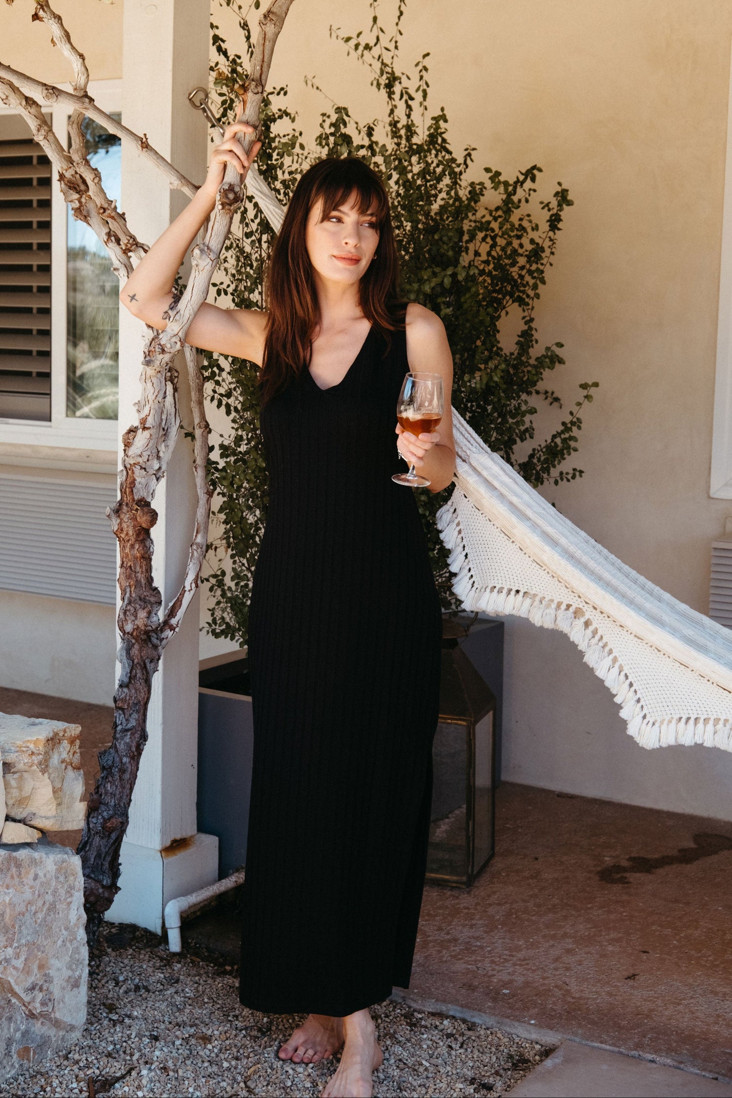 Ava Dress in Black