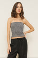 Matilda Top in Black Gingham
