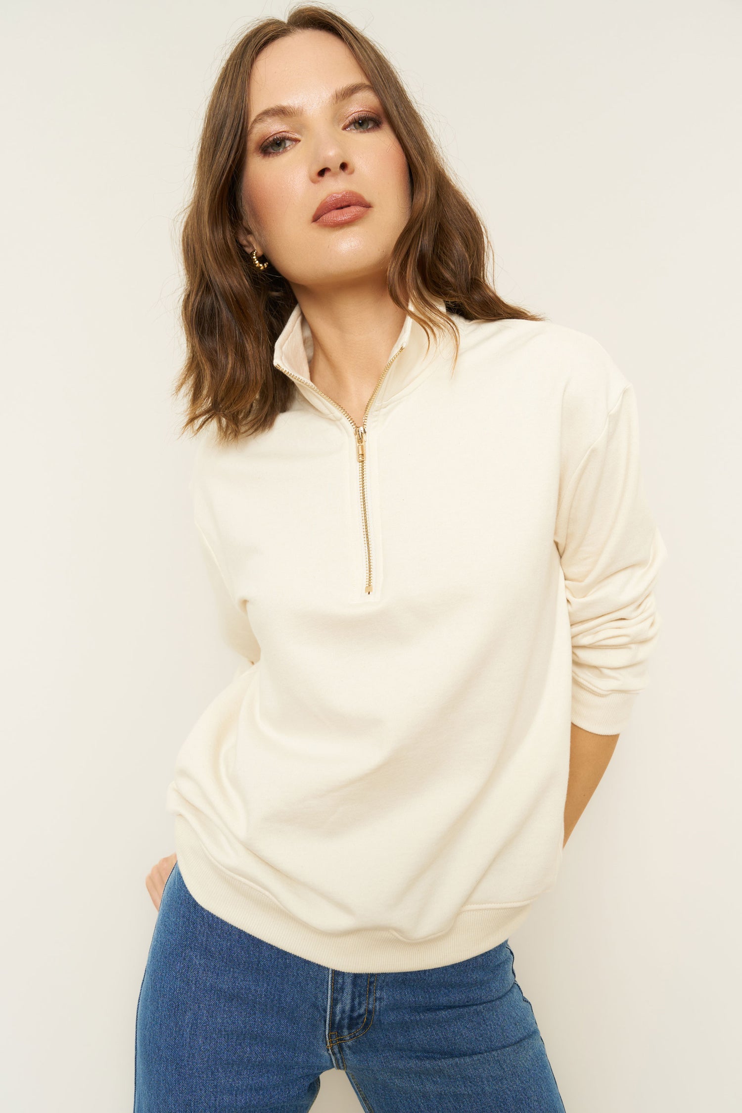 Diana Pullover in Cream