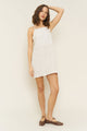 Lainey Dress in Stripe Linen