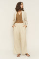 Leanna Pant in Oatmeal Linen