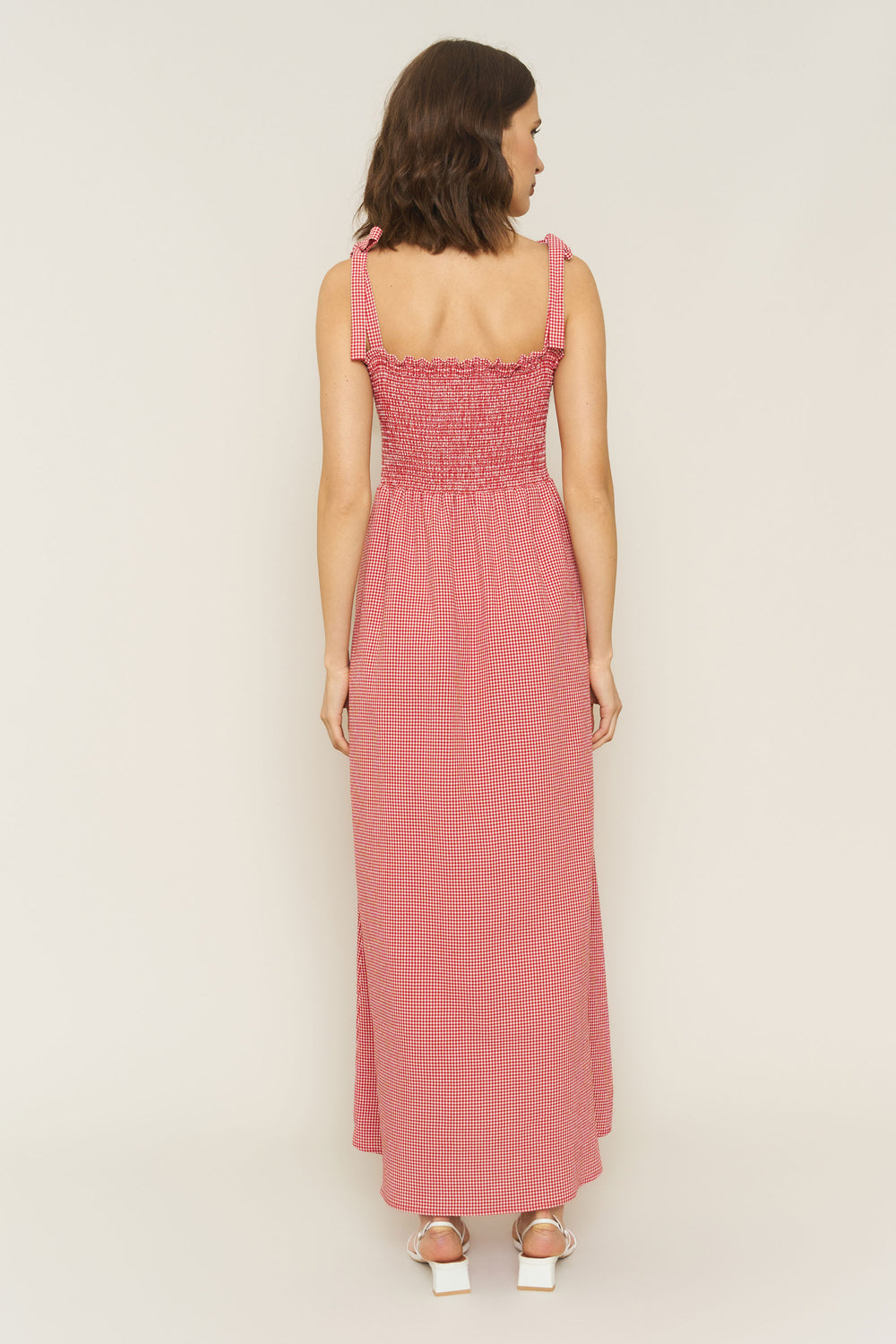 Sophie Dress in Red Gingham - Whimsy & Row