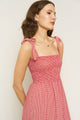 Sophie Dress in Red Gingham