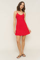Veronica Dress in Red