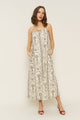 Soliel Dress in Venetian Print