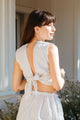 Valentina Top in Stripe Linen