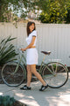 Whitney Top in White/Black