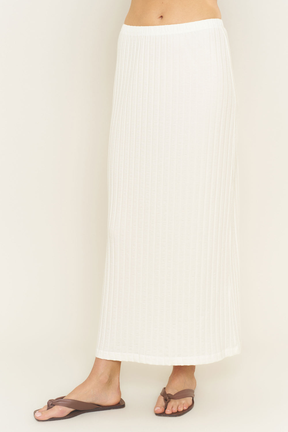 Jada Skirt in Cream - Whimsy & Row