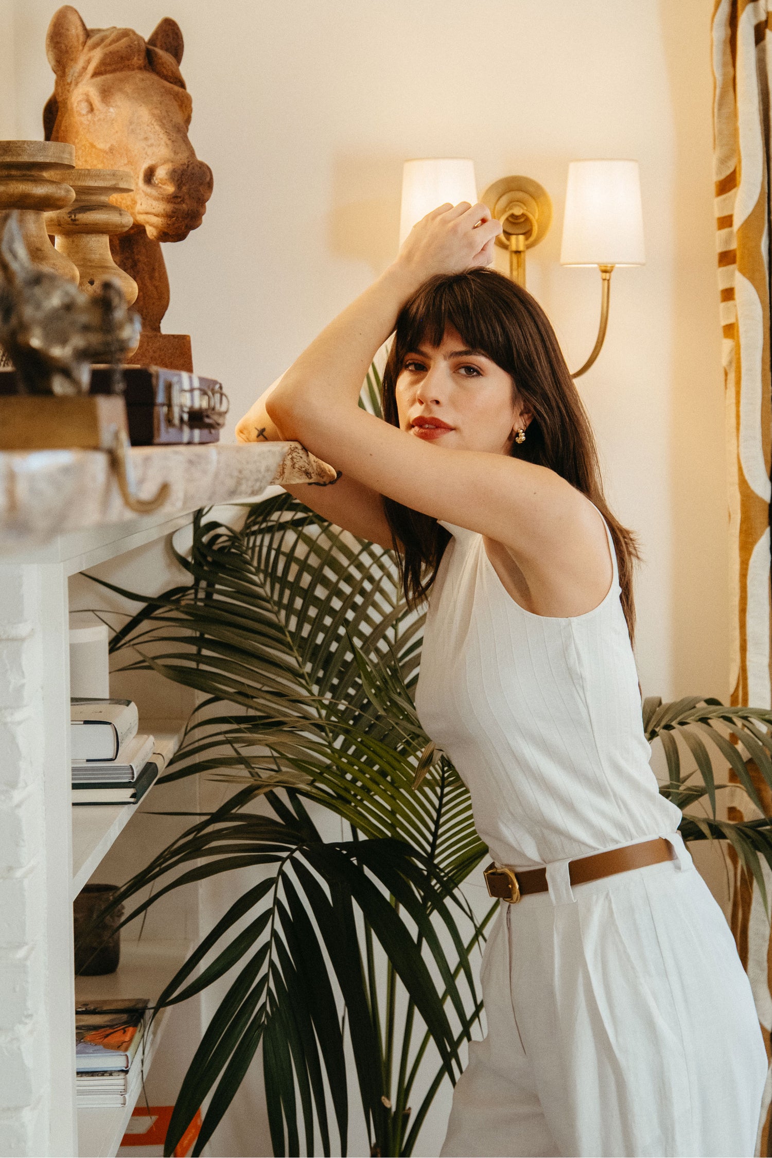 Madeline Top in Cream