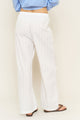Marissa Pant in White Poplin