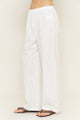 Marissa Pant in White Poplin