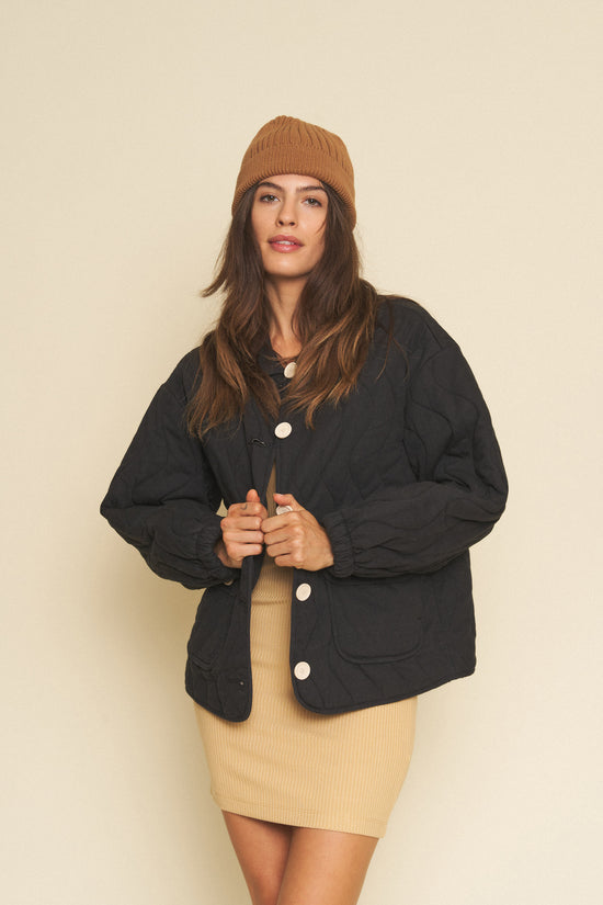 Liam Jacket in Black - Whimsy & Row