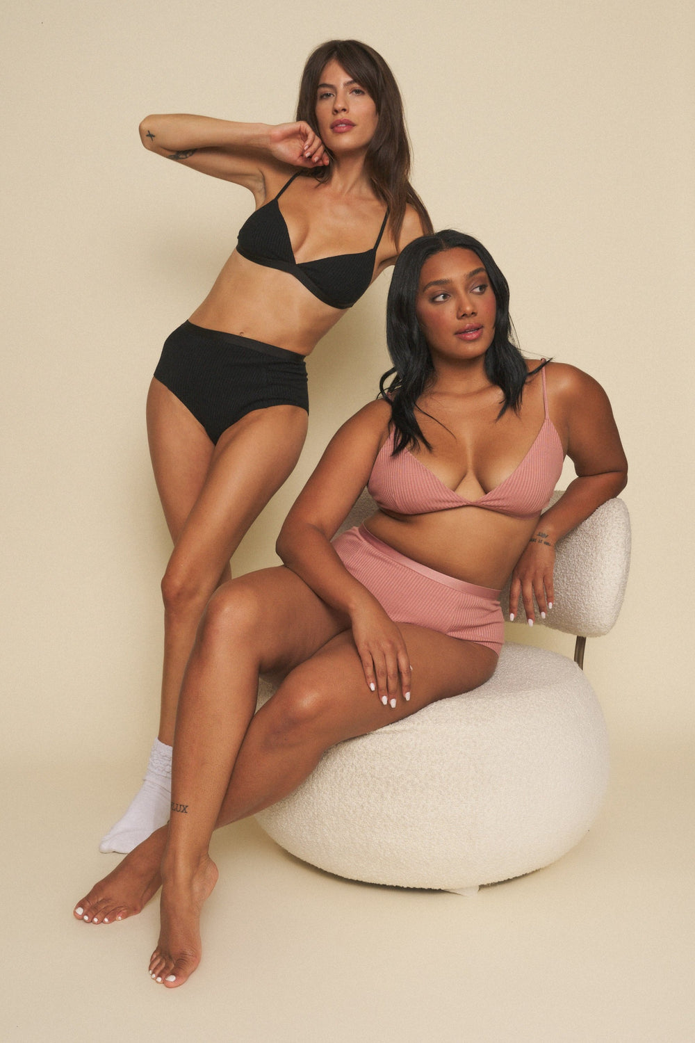 Sample Sale Lucia Bralette in Blush - Whimsy & Row