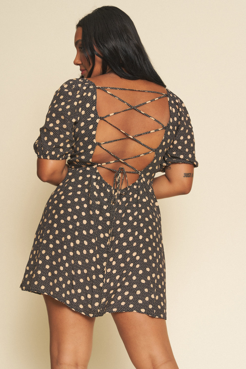 Sample Sale Dena Dress in Dot - Whimsy & Row