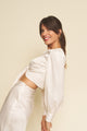Lauren Top in Silky Cream